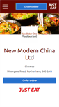 Mobile Screenshot of newmodernchina.co.uk